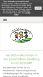 Mobile Screenshot of grundschule-heidberg.de